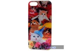 Чехол для моб. телефона Drobak для Apple Iphone 5 (cats) 3D (930206) - Фото