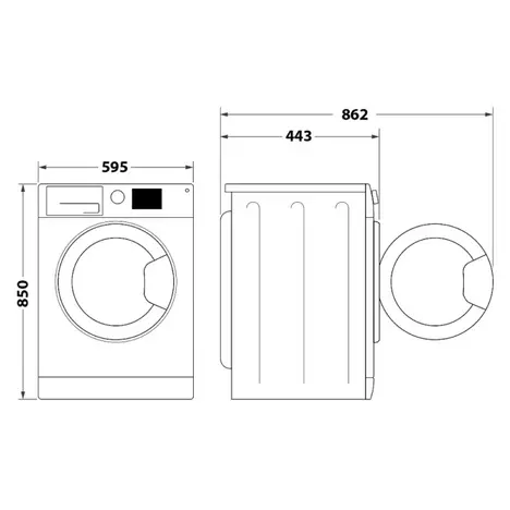 Стиральная машина Indesit OMTWSE61293WKUA - Фото 2