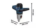 Миксер строительный Bosch GRW 140, 1400Вт, 480-750об/мин, М14, 4.2кг (0.601.1C4.020)