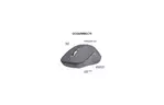 Мышка OfficePro M230G Silent Click Wireless/Bluetooth Gray (M230G)