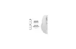 Мышка OfficePro M230W Silent Click Wireless/Bluetooth White (M230W)