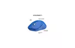Мышка OfficePro M230C Silent Click Wireless/Bluetooth Blue (M230С)