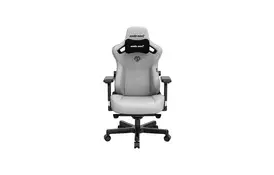 Крісло ігрове Anda Seat Kaiser 3 Fabric Size L Grey (AD12YDC-L-01-G-PV/F) - Фото