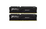 Модуль памяти для компьютера DDR5 64GB (2x32GB) 6400 MHz Beast Black Kingston Fury (ex.HyperX) (KF564C32BBK2-64)
