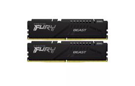 Модуль памяти для компьютера DDR5 64GB (2x32GB) 6400 MHz Beast Black Kingston Fury (ex.HyperX) (KF564C32BBK2-64) - Фото Модуль памяти для компьютера DDR5 64GB (2x32GB) 6400 MHz Beast Black Kingston Fury (ex.HyperX) (KF564C32BBK2-64) - Фото
