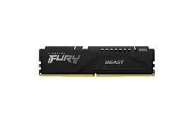 Модуль памяти для компьютера DDR5 16GB 6400 MHz Beast Black XMP Kingston Fury (ex.HyperX) (KF564C32BB-16) - Фото