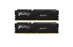 Модуль памяти для компьютера DDR5 32GB (2x16GB) 6000 MHz Beast Black EXPO Kingston Fury (ex.HyperX)