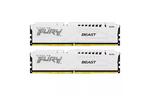 Модуль памяти для компьютера DDR5 32GB (2x16GB) 6000 MHz Beast White XMP Kingston Fury (ex.HyperX) (KF560C30BWK2-32)