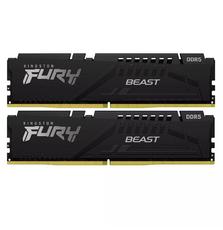 Модуль памяти для компьютера DDR5 32GB (2x16GB) 6400 MHz Beast Black XMP Kingston Fury (ex.HyperX) (KF564C32BBK2-32)