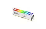 Модуль памяти для компьютера DDR5 32GB (2x16GB) 6400 MHz Beast White RGB EXPO Kingston Fury (ex.HyperX) (KF564C32BWEAK2-32)