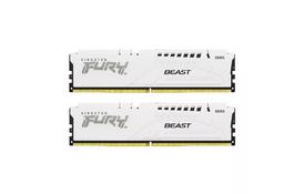 Модуль памяти для компьютера DDR5 64GB (2x32GB) 6000 MHz Beast White EXPO Kingston Fury (ex.HyperX) (KF560C30BWEK2-64) - Фото