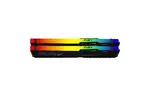 Модуль памяти для компьютера DDR5 64GB (2x32GB) 6400 MHz Beast RGB EXPO Kingston Fury (ex. HyperX) (KF564C32BBEAK2-64)