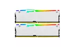 Модуль памяти для компьютера DDR5 32GB (2x16GB) 6800 MHz Beast White RGB EXPO Kingston Fury (ex.HyperX) (KF568C34BWEAK2-32)