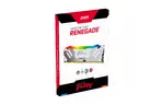 Модуль памяти для компьютера DDR5 32GB (2x16GB) 8000 MHz Renegade RGB White XMP Kingston Fury (ex.HyperX) (KF580C38RWAK2-32)