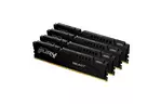 Модуль памяти для компьютера DDR5 128GB (4x32GB) 5600MHz Beast Black XMP Kingston Fury (ex.HyperX) (KF556C40BBK4-128)