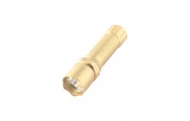 Фонарь Quantum Minik gold 3W LED с USB (QM-FL1044) - Фото