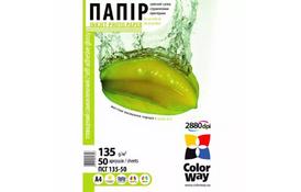 Папір ColorWay A4 (ПСГ135-50) (PGS1358050A4) - Фото