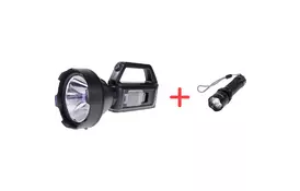 Фонарь Quantum Tracker 3W LED+COB с функцией Power Bank + подарок QM-FL1043 (QM-FL1063-PR1) - Фото