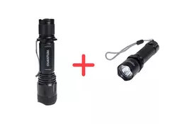 Фонарь Quantum Techno 10W LED + ПОДАРОК QM-FL1043 (QM-FL1010-CB-PR1) - Фото