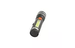Фонарь Quantum Helper 10W LED zoom +COB с USB (QM-FL1032)