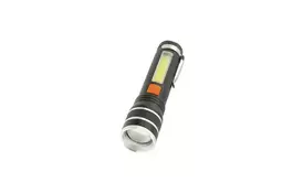Ліхтар Quantum Helper 10W LED zoom +COB з USB (QM-FL1032) - Фото