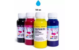 Чорнило ColorWay Epson SP R270/290 RX500 TX650 LCyan (CW-EW650LC01) - Фото