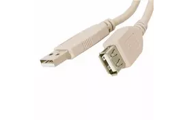 Дата кабель подовжувач USB 2.0 AM/AF Atcom (3788) - Фото