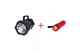 Фонарь Westinghouse 8W LED COB WF217 с USB с функцией Power Bank + подарок WF 87-3R03PD16 red (WF217-CB-PR1) - Фото