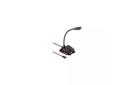 Мікрофон Promate Streamer LED USB Maroon (streamer.maroon) - Фото