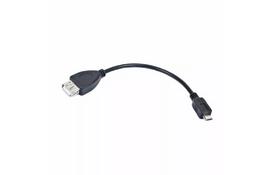 Дата кабель USB 2.0 Micro 5P to AF OTG 0.1m Cablexpert (A-OTG-AFBM-001) - Фото