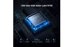 Компьютер GEEKOM Mini Air12/N100, 16G, SSD 512G, WIN11 Pro (GMAir12N100-16512-EU)