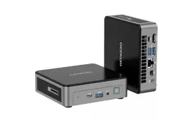 Комп'ютер GEEKOM Mini Air12 / N100, 16G, SSD 512G, WIN11 Pro (GMAir12N100-16512-EU) - Фото