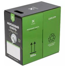 Кабель сетевой Vinga UTP Cat6 CCA 4 pairs 305 m (VCDCU6CA305)