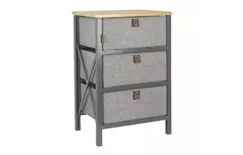Набір кемпінгових меблів Bo-Camp Комод розкладний Hamlets Grey/Brown (1609312) - Фото