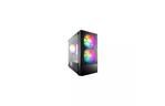 Корпус 1stPlayer X4-M-2F1P-1F1-BK