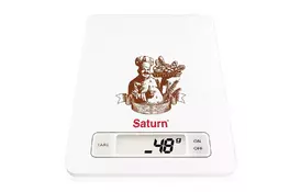 Ваги кухонні SATURN ST-KS7235 Brown - Фото