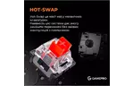 Клавиатура GamePro MK130R Hot-Swap Red Swich RGB USB UA Black (MK130R)
