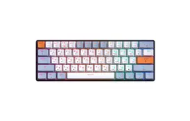 Клавіатура GamePro MK130R Hot-Swap Red Swich RGB USB UA Black (MK130R) - Фото