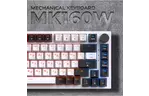 Клавиатура GamePro MK160W Hot-Swap Red Swich RGB USB UA White (MK160W)
