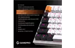 Клавиатура GamePro MK160W Hot-Swap Red Swich RGB USB UA White (MK160W)
