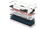 Клавиатура GamePro MK170W Hot-Swap Red Swich RGB USB UA White (MK170W)