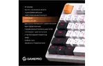 Клавиатура GamePro MK170W Hot-Swap Red Swich RGB USB UA White (MK170W)