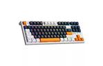 Клавиатура GamePro MK180W Hot-Swap Red Swich RGB USB UA White (MK180W)