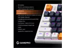 Клавиатура GamePro MK180W Hot-Swap Red Swich RGB USB UA White (MK180W)