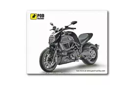 Килимок Pod Mishkou Ducati Diavel - Фото