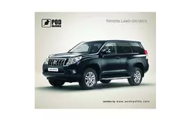 Килимок Pod Mishkou Toyota Land Cruiser - Фото