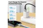 Дата кабеля USB 2.0 AM to Micro 5P 0.25m 3.0A (18W) PVC Gray Aluminum Alloy Vention (COAHC)