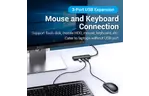 Концентратор Vention USB 3.0 to 3хUSB 3.0/2хTRS Audio/USB Micro 1.0m (CHIBF)
