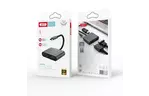Переходник XO 4-in-1 Dock USB-C (HDMI/VGA/USB3.0/USB-C PD) (XO-HUB001SL)