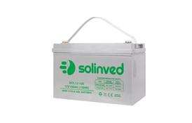 Аккумуляторная батарея гелевая Solinved 12V-100Ah, GEL (SLG100-12) - Фото